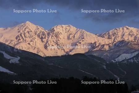 朝焼けの白馬連邦