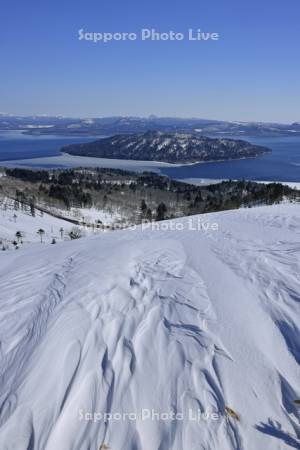 美幌峠から屈斜路湖
