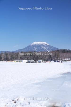 あいすランド阿寒と雄阿寒岳