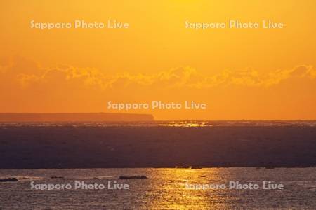 北方領土と流氷