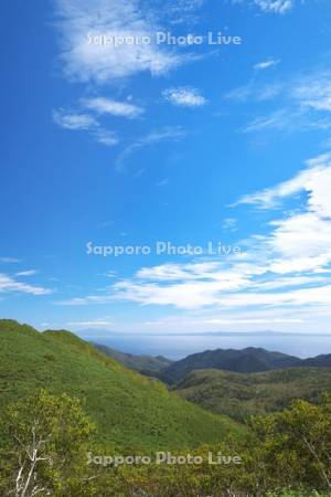 国後島と根室海峡