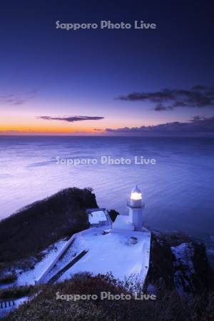 地球岬の朝と太平洋