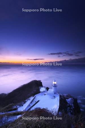 地球岬の朝と太平洋