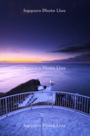 地球岬の朝と太平洋