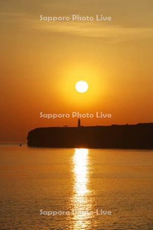 能取岬の日の出