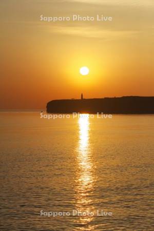 能取岬の日の出