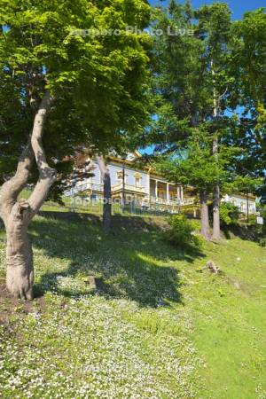 旧函館区公会堂と元町公園