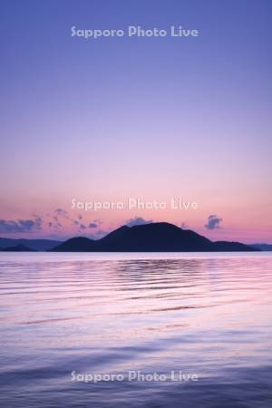 洞爺湖の夕景