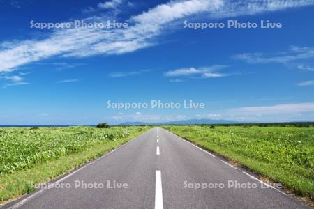 直線道路（エサヌカ線）