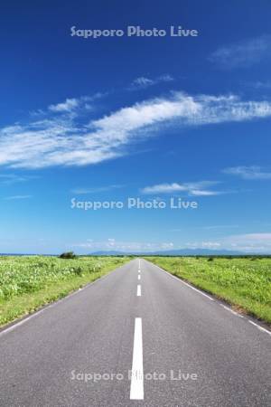 直線道路（エサヌカ線）