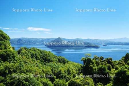 洞爺湖と中島