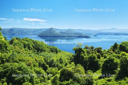洞爺湖と中島