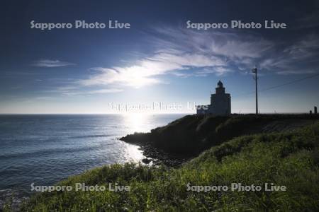 納沙布岬灯台の朝