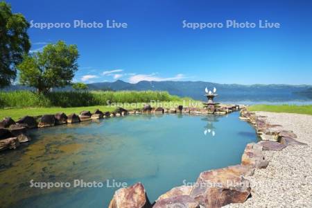屈斜路湖と池の湯露天風呂