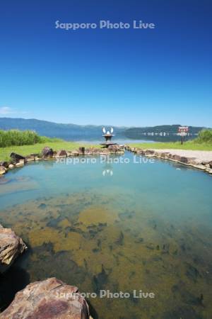 屈斜路湖と池の湯露天風呂