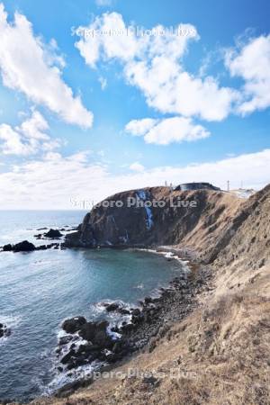 襟裳岬と太平洋