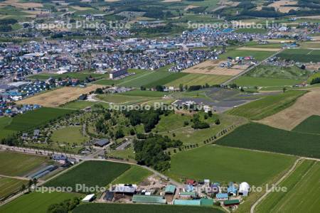 日の出公園　空撮