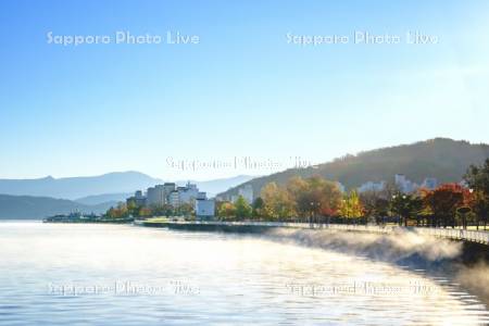 洞爺湖温泉湖畔