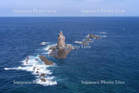 神威岬　神威岩