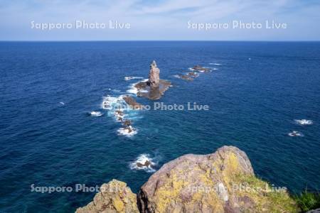 神威岬　神威岩