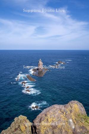 神威岬　神威岩