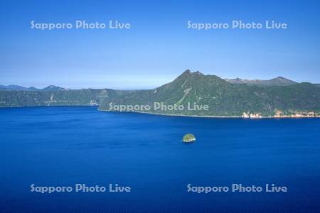 第三展望台より摩周湖