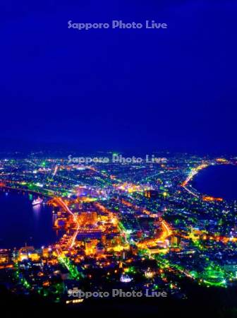 函館山から函館夜景　2012年