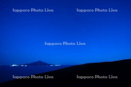 利尻島の夜景