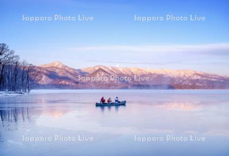 屈斜路湖カヌー