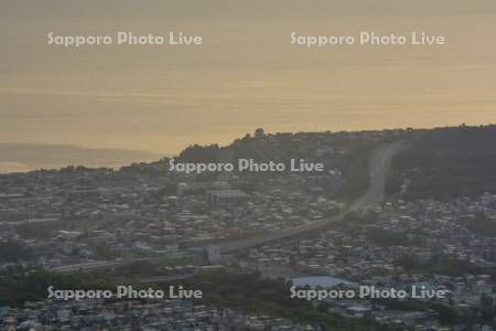 札樽自動車道朝里インター