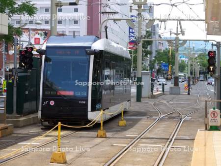 札幌市電すすきの駅　ポラリス
