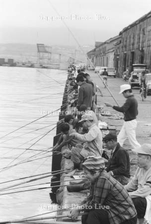 昭和40年　小樽壁釣り