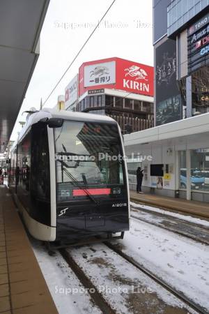 札幌市電　すすきの駅