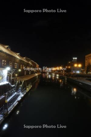 小樽雪あかりの路　小樽運河