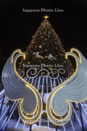 さっぽろホワイトイルミネーション　ラブ・ツリー