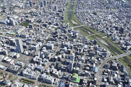 創成川イースト～豊平川