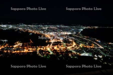 函館山より市街展望夜景