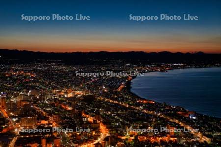 函館山より市街展望夜景