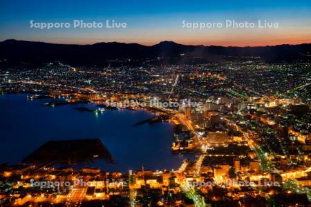 函館山より市街展望夜景