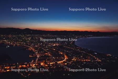 函館山より市街展望夜景