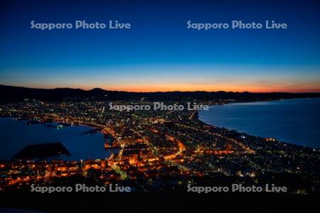 函館山より市街展望夜景