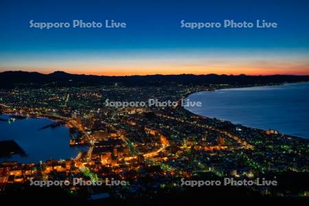 函館山より市街展望夜景