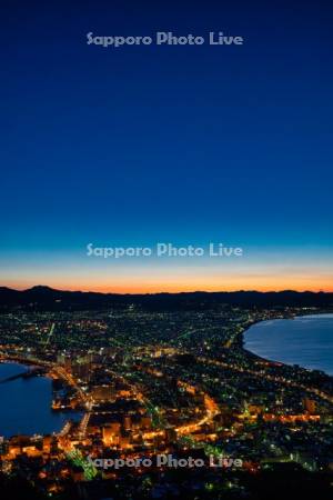 函館山より市街展望夜景