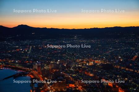 函館山より市街展望夜景