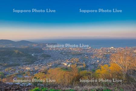 天狗山より市街展望