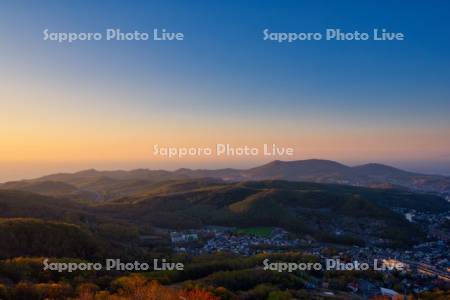 天狗山より市街展望