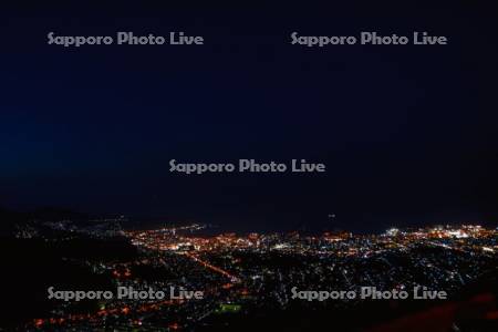 天狗山より市街展望夜景