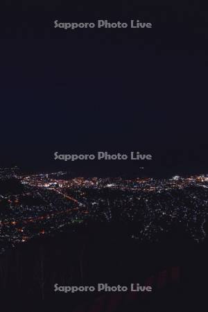 天狗山より市街展望夜景