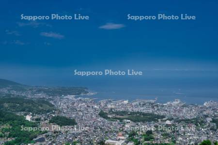 天狗山より市街展望