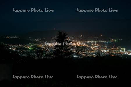 毛無峠展望台より小樽夜景